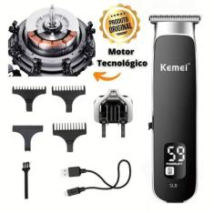 Imagem de Máquina De Cortar Cabelo Aparador de Pelos Turbo Titânio Plus USB Disp