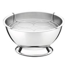 Imagem de Champanheira tramontina service em aço inox com suporte para 4 garrafa