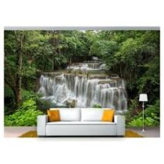 Imagem de Papel De Parede Cachoeira Natureza Mata 3D Nch205
