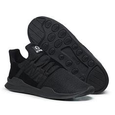 Imagem de Tênis Caminhada Corrida Leve Macio Confortável Academia Fitness + Relógio + Meia + Fone - Roxo - 35