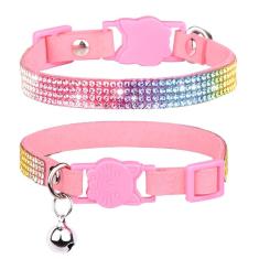 Imagem de Coleira para gatos wdpaws Breakaway Bling Diamond Strass