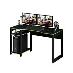 Imagem de Mesa Gamer Multimóveis Cr25049 Preta/verde