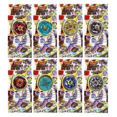 Imagem de Kit 50 Beyblade Metal Tornado C/luz + 50 Lançador Speed Top