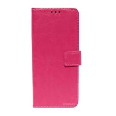Imagem de Capa Capinha Case Carteira Flip Couro Motorola Moto E14 - KRAMAC, Rosa
