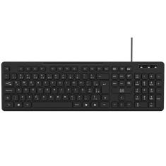 Imagem de Teclado Preto TF400 Soft Silence Com Fio Multi