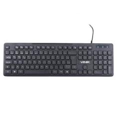 Imagem de Teclado Usb Slim Vinik Tc100 Chocolate Teclado Pc Com Fio