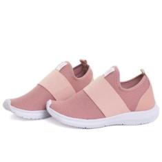 Imagem de Tênis Meia Calce Feminino Academia Caminhada Treino Dia A Dia - Fugees