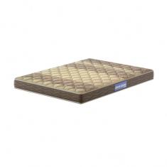 Imagem de Colchão King Espuma D28 Guarda Costas Probel 14cm Branco/Marrom (193x203x14cm)