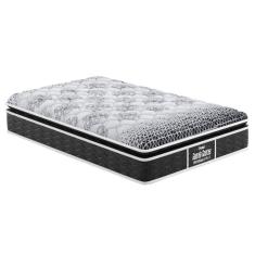 Imagem de Colchão Solteiro Espuma D28 / ep Anatômico Guarda Costas Firmepedic Prómiddle Plus Pillow Top Black (88x188x28) - Probel