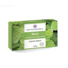 Imagem de PHYTOTERAPICA- Sabonete Menta -Aromaterapia -Proporciona um banho restaurador com propriedade descongestionante das vias respiratórias, além de ser útil para pele ressecada -Vegano, Cruelty-free -100g