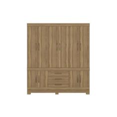 Imagem de Guarda Roupa Casal 10P New Murano Amendola Touch Com Pes - Demobile