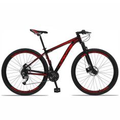 Imagem de Bicicleta 29 Drais 27 Marchas Câmbio Shimano Freio Hidráulico Suspensão com Trava 32r