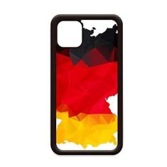 Imagem de Capa de grafite com mapa da bandeira nacional da Alemanha para iPhone 11 Pro Max para Apple Mobile Case