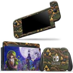 Imagem de Skin Adesivo Protetor Para Nintendo Switch Zelda Link B10