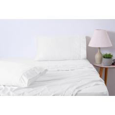 Imagem de Lençol De Solteiro Avulso Com Elástico 600 Fios Egipicios - Armazém Do