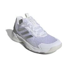 Imagem de adidas Crazyflight 5 Tênis feminino, Branco/prata metálica/cinza traço, 37