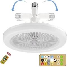 Imagem de Ventilador de Teto LED E27 30W, Clima Refrescante e Luz Perfeita em Su