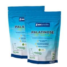 Imagem de 2x Palatinose All Natural Limão New Nutrition 1kg, Limão
