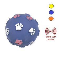 Imagem de Brinquedo para Cachorro Bola Patinha Variadas 6cm - Sap