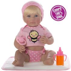 Boneca Bebe Reborn Laura Baby Rafael em Promoção é no Buscapé