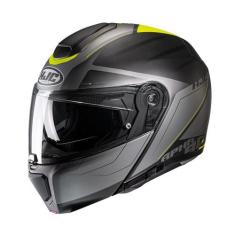 Imagem de Capacete Hjc Rpha 90s Cadan Preto Cinza E Verde 63 F016