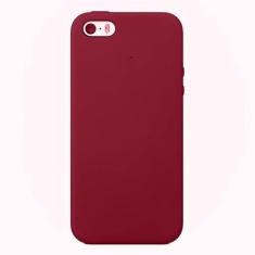 Imagem de Capa Capinha Silicone Para Iphone 5, 5S E Se 2016 - Gcm