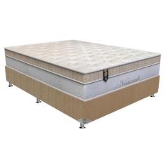 Imagem de Cama Box Casal: Colchão Molas Ensacadas Orthoflex Masterpocket  Natura