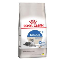 Imagem de Ração Royal Canin Feline Health Nutrition Indoor 7 + para Gatos Adultos - 400 g