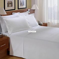 Imagem de Lençol Altenburg 250 fios 100% Algodão King- Branco