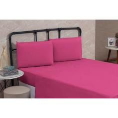 Imagem de Lençol Casal Queen Para Revenda Sem Elástico Com Bainha 01 Peça Camabo