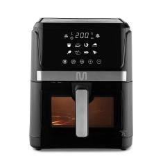 Imagem de Fritadeira Elétrica sem óleo Air Fryer 7L com Visor Gourmet 1800W 127V Preta Multi Home - GO223