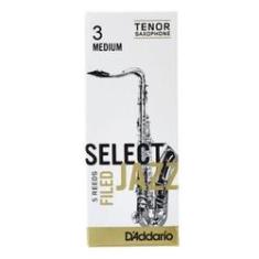 Imagem de Palheta Sax Tenor 3 Select Jazz RSF05TSX3M Caixa c/ 5 - D'addario