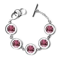 Imagem de DIYthinker Pulseira de animal redonda com galhos roxos de pinto