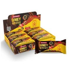Imagem de Whey Grego Bar Havanna & Morango - Nutrata Cx 12 Un.