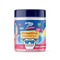 Imagem de +Mu Creatina Monohidratada Sabor Pink Lemonade - 210g
