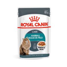 Imagem de Ração Úmida Royal Canin Bolas de Pelo para Gatos Adultos 85g