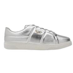 Imagem de Tenis Via Uno Fashion Prateado Casual Lançamento  - VIA UNO*, 35, Meta