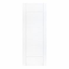 Imagem de Folha de Porta Maciça 210x72cm Eucalipto Pm95 Clean Cruzeiro Portas Fundo Primer Branco