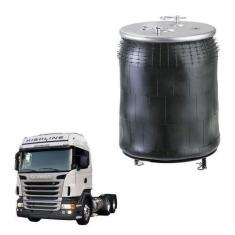 Imagem de Bolsa De Ar Suspensao Eixo Tração Scania S3 143 Eur Completa - Suspent