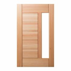 Imagem de Folha de Porta Maciça 210x100cm Eucalipto PM76 Lira Cruzeiro Portas Marroml