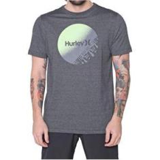 Imagem de Camiseta Hurley Silk Circle Masculina  Mescla