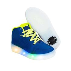 Imagem de Tênis Infantil Menino Com Led e Rodinha Kidy 319-0005