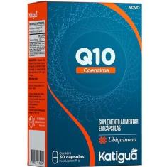 Imagem de Katiguá, Coenzima Q10, Sem sabor, Vegan products, 30 Cápsulas rígidas • 30 doses, Azul