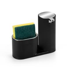 Imagem de Dispenser Para Detergente E Bucha  Com Cromado Linha Conceito