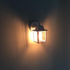 Imagem de Luminaria Arandela Externo Colonial Branco Alz19 4un