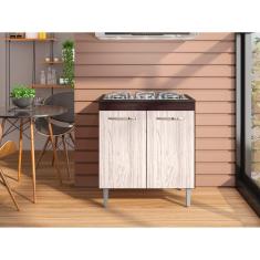 Imagem de Balcão Para Cooktop de 5 Bocas com 2 Portas Catarina