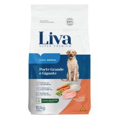 Imagem de Ração Seca Liva Super Premium Para Cães Adultos De Raças Grandes E Gigantes - 10,1 Kg