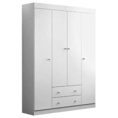 Imagem de Guarda Roupa Infantil Com 4 Porta E Corrediças Telescópicas - Phoenix