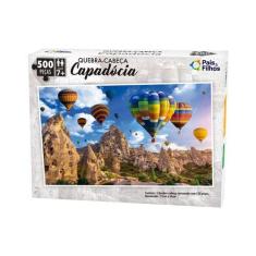 Imagem de Quebra-Cabeça Cartonado Capadócia Premium 500 Peças Pais E Filhos