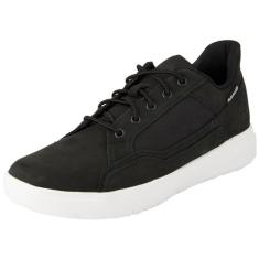 Imagem de Timberland Allston Mid Tênis masculino com cadarço, Nobuck preto, 8.5